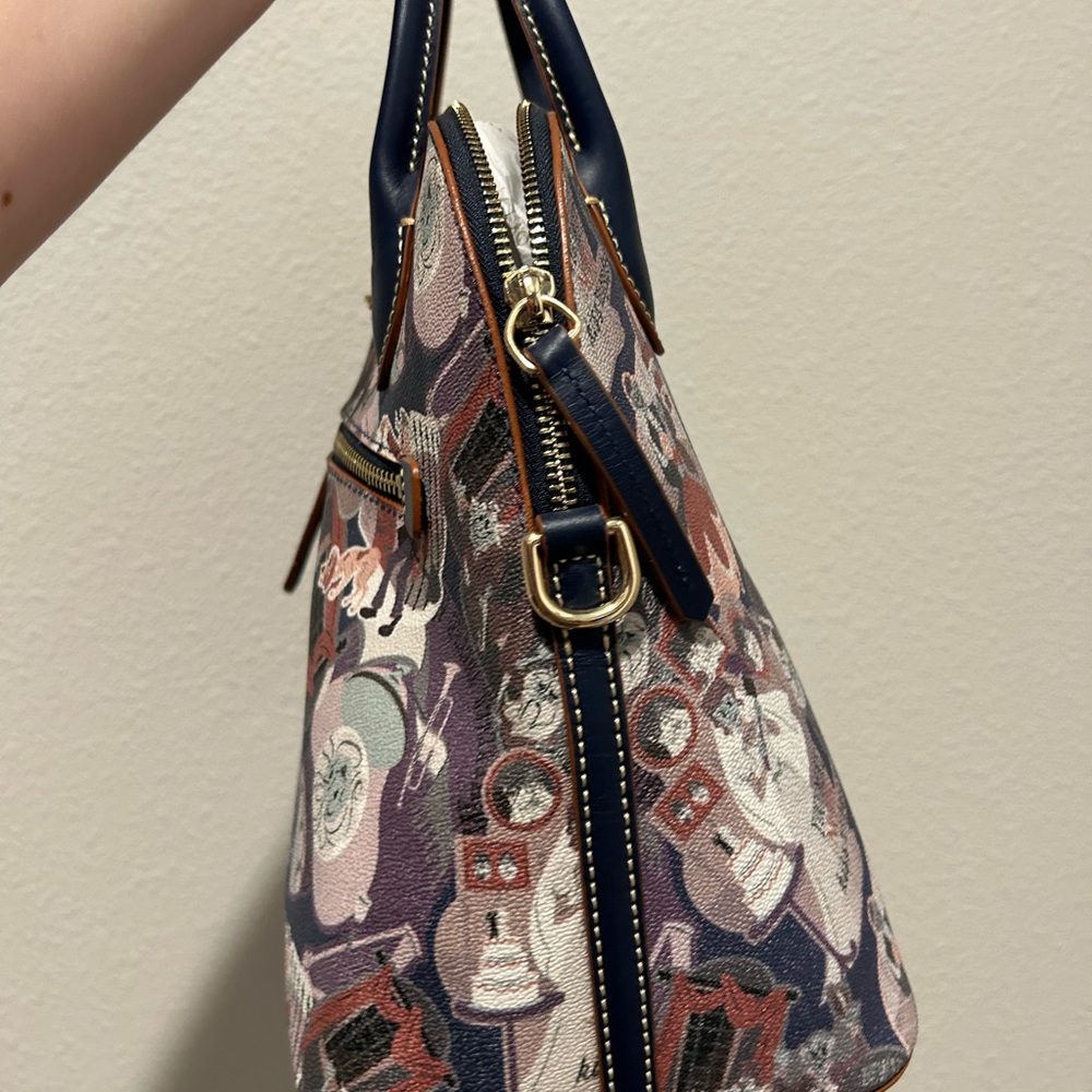 Dooney & Bourke Haunted Mansion Satchel Purse - Picture 6 of 8